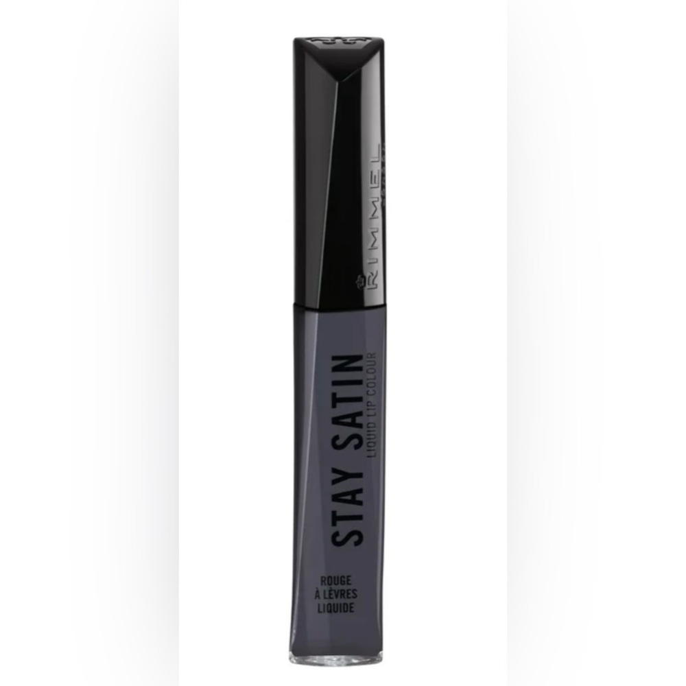Rimmel London Stay Satin Liquid Lip Colour — Slate Grey